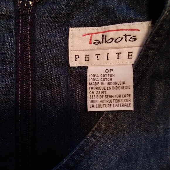 Talbots Vintage Denim Tunic - Picture 4 of 4